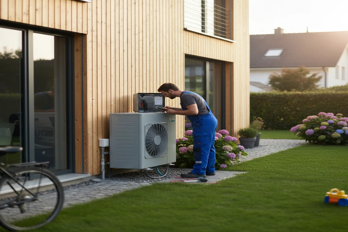 Wärmepumpe Installation